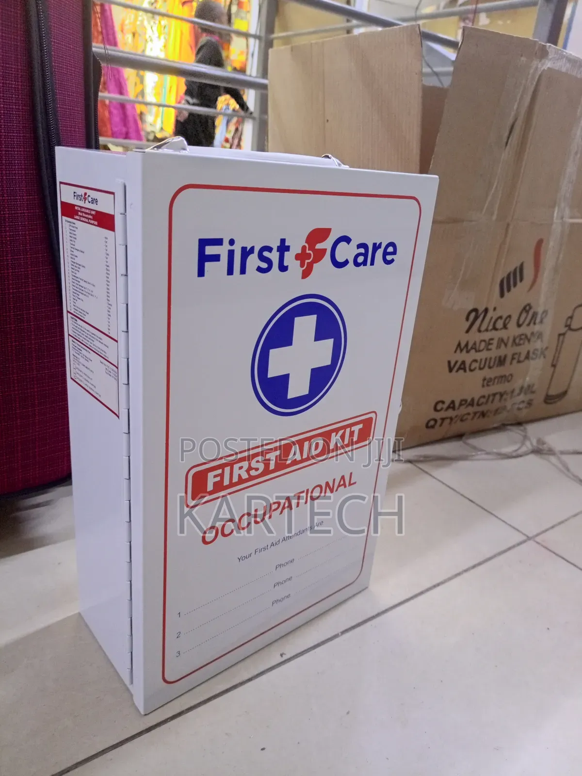 First Care Occupational First Aid Kit - Metallic Box