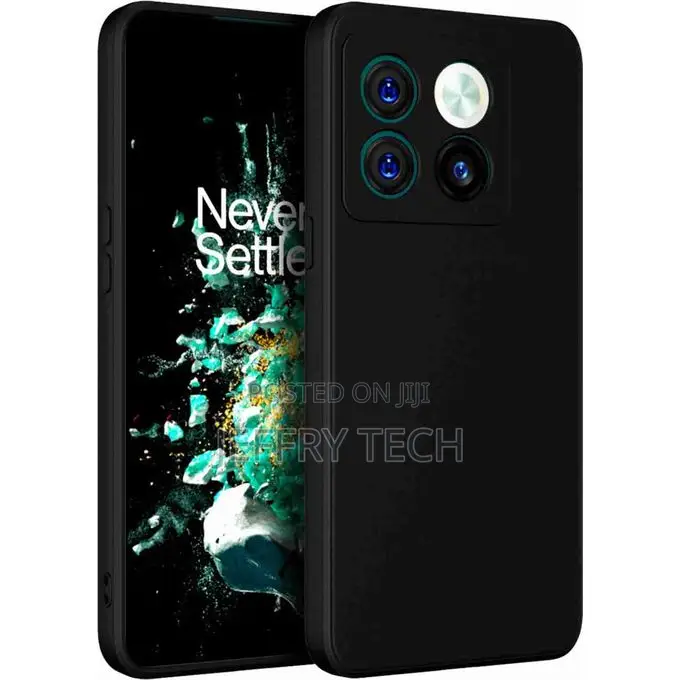 Liquid Silicone Case for Oneplus 10t Black