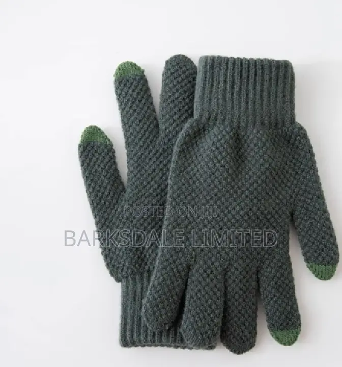 Touchscreen Mittens Gloves Winter Unisex Hand Cold Green