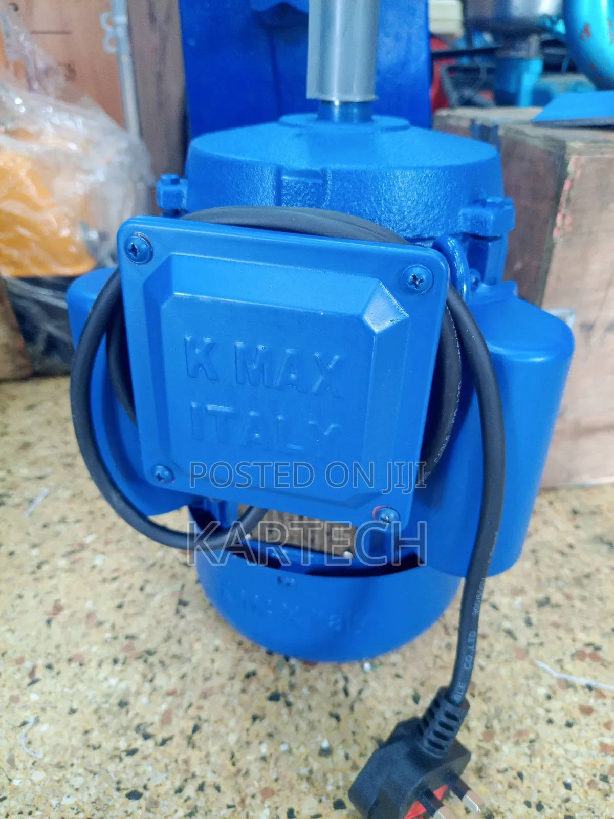 Kmax 2hp Single-Phase Motor 1.5kw, 50hz 2800rpm, 220v Ac