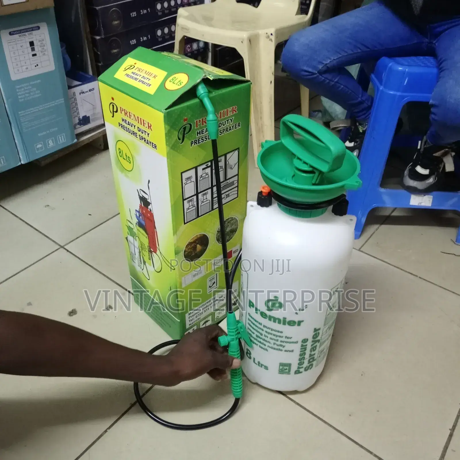 8l Premier High Pressure Sprayer