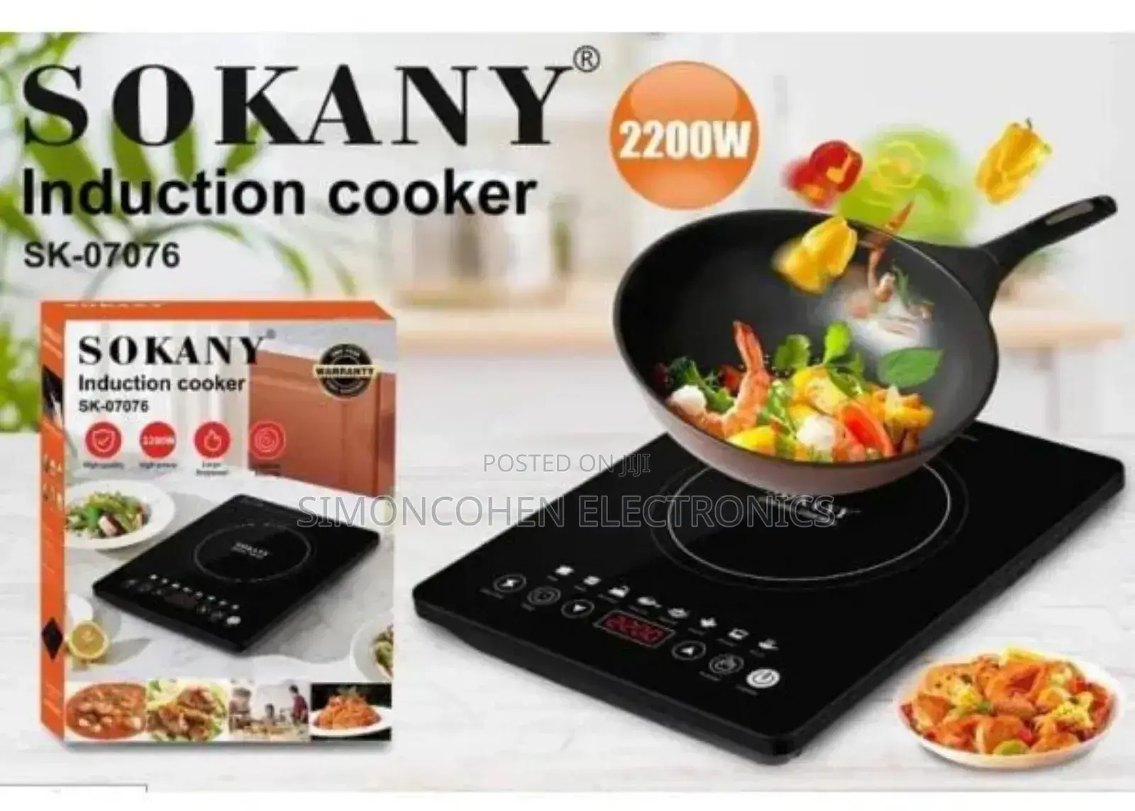 Sokany Single Plate Induction Electric Cooker