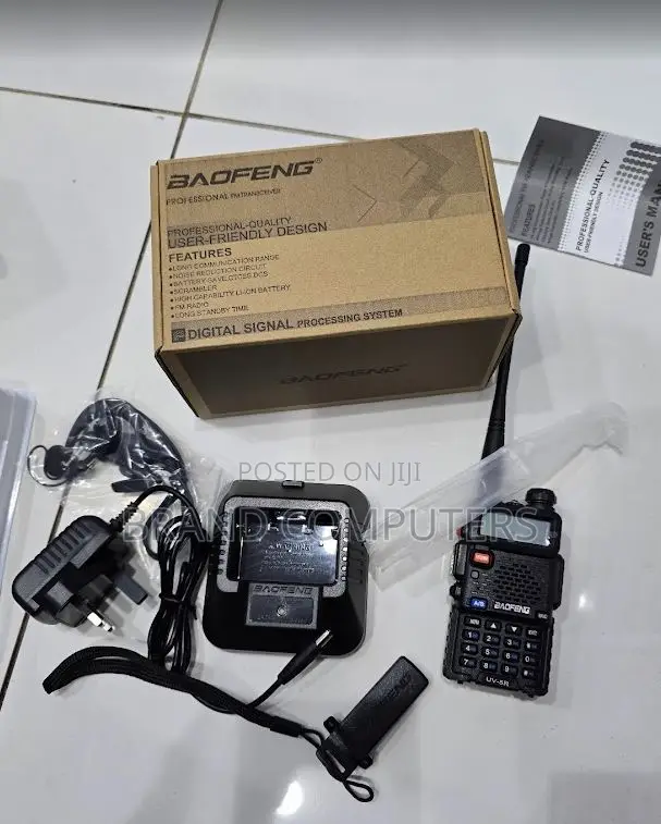 Baofeng Uv-5r One-Piece Walkie Talkie 5km Range