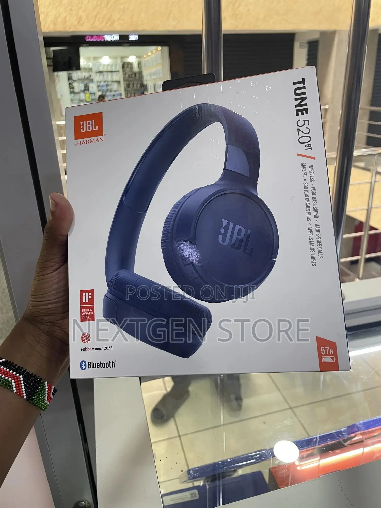 JBL Tune 760nc Foldable Over-Ear Anc Wireless Headphones