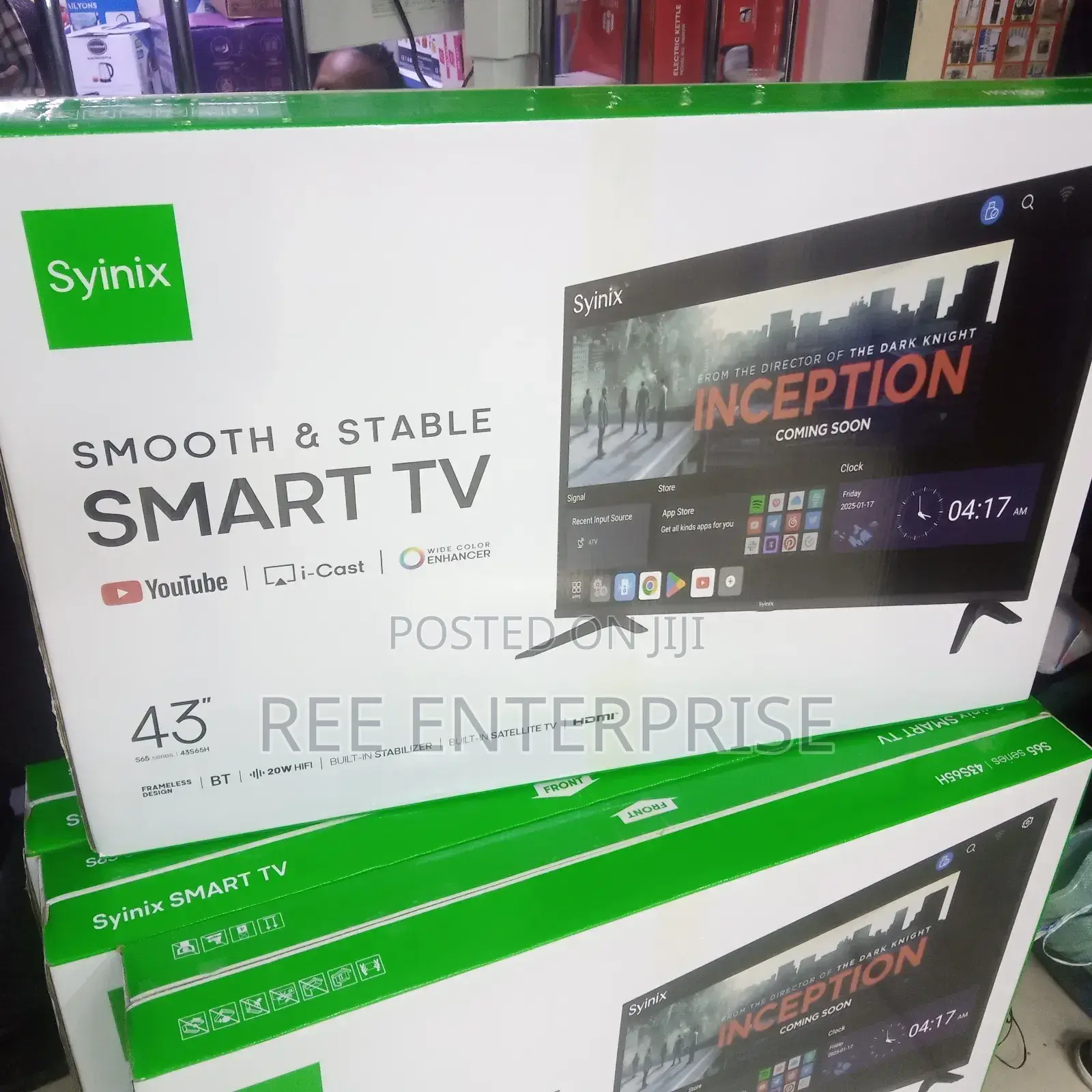 New Model Synix 43inch Tv