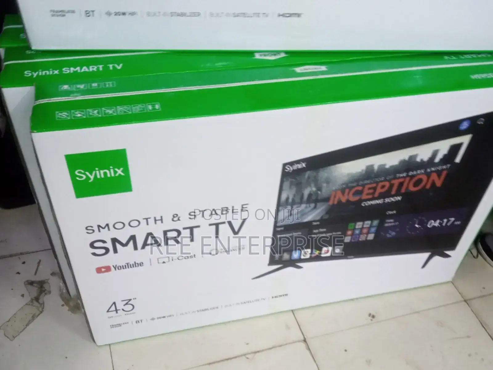 New Model Synix 43inch Smart Tv