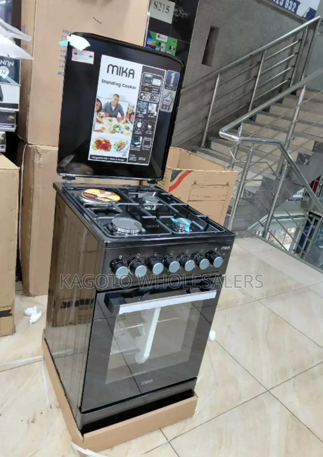 New Arrivals 4+1 Gas Cooker - Mika