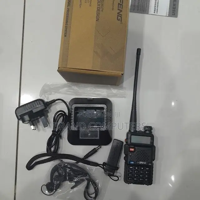 Baofeng Uv-5r 5km Range Walkie Talkie Radio Calls Upto 5km