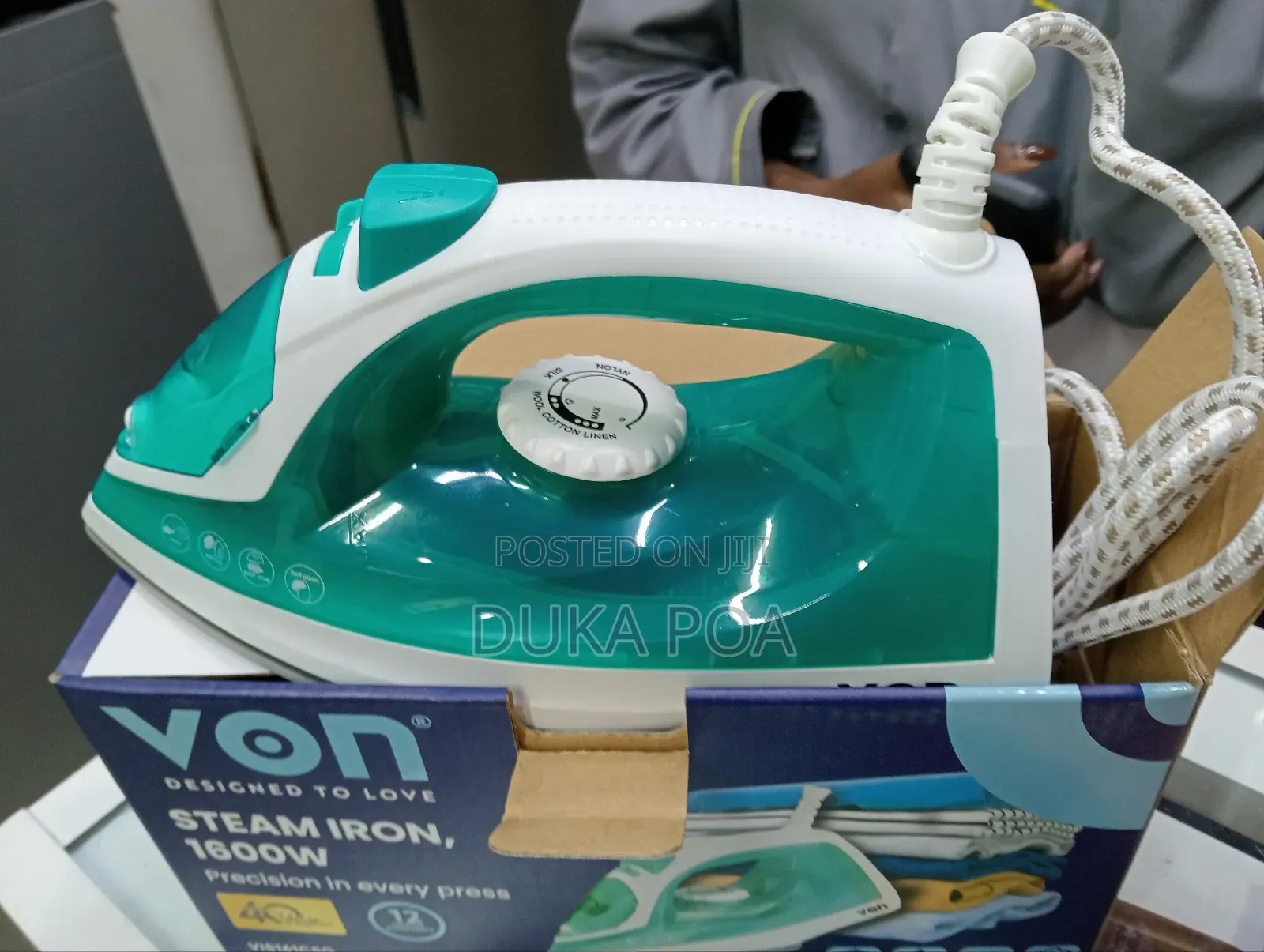 Von Steam Iron 1600w Good Quality Iron