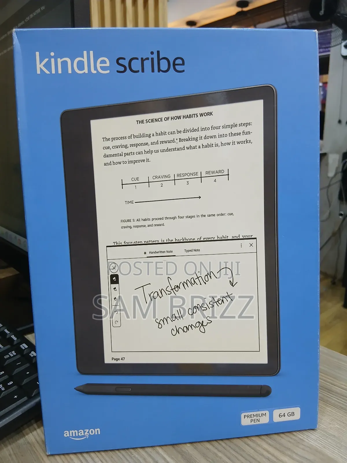 New Amazon Kindle Paperwhite 64 GB Black
