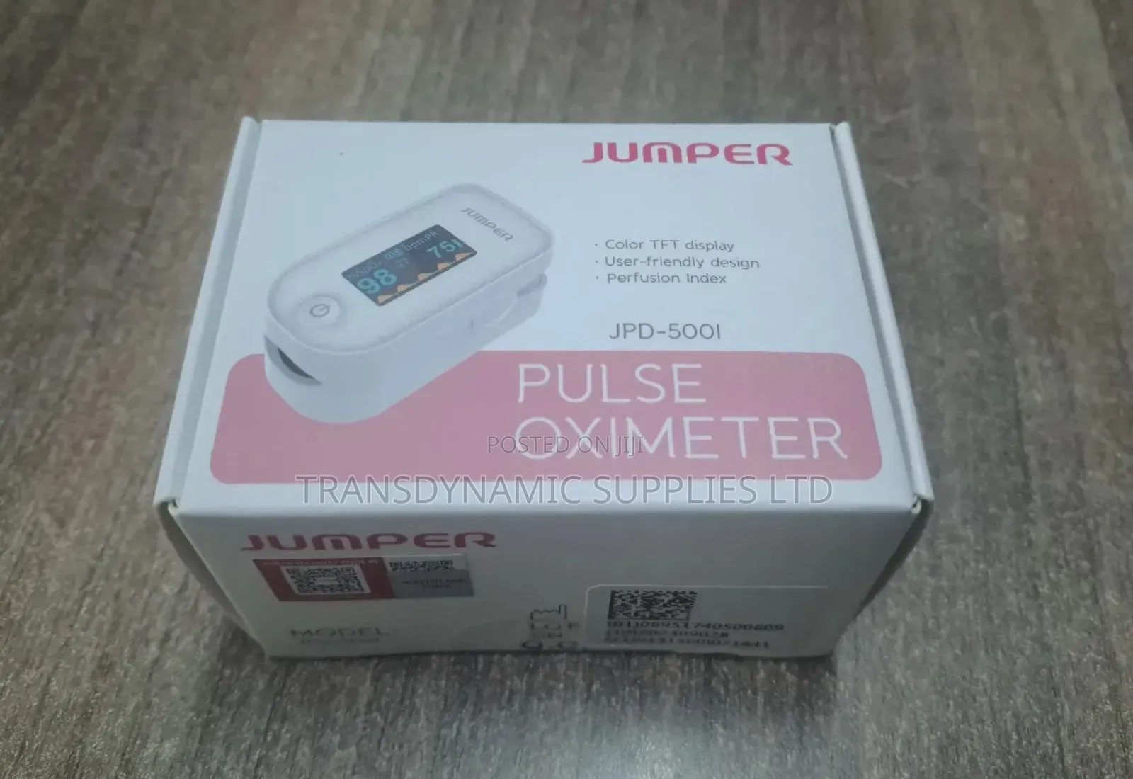 Jumper Finger Pulse Oximeter