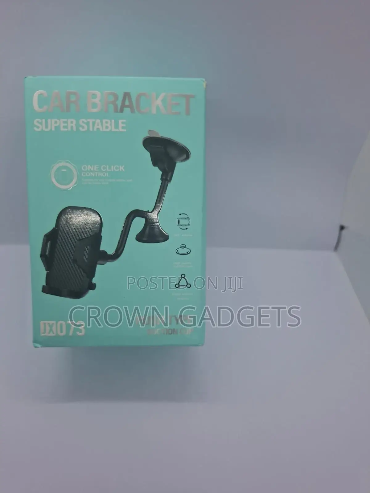 Jx073 Car Phone Mount – Push Type, No Shake Holder