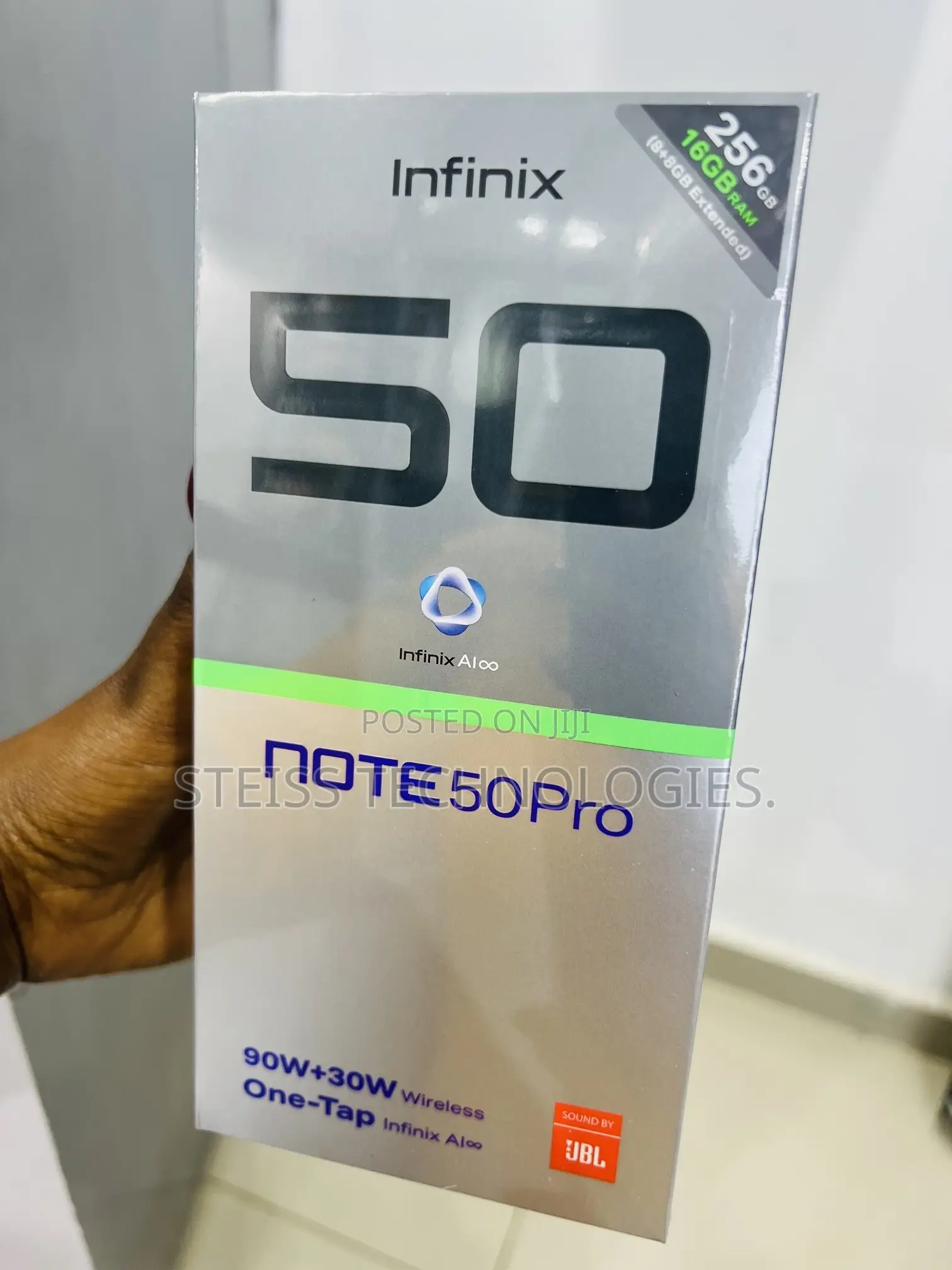 New Infinix Note 50 Pro 256 GB Black