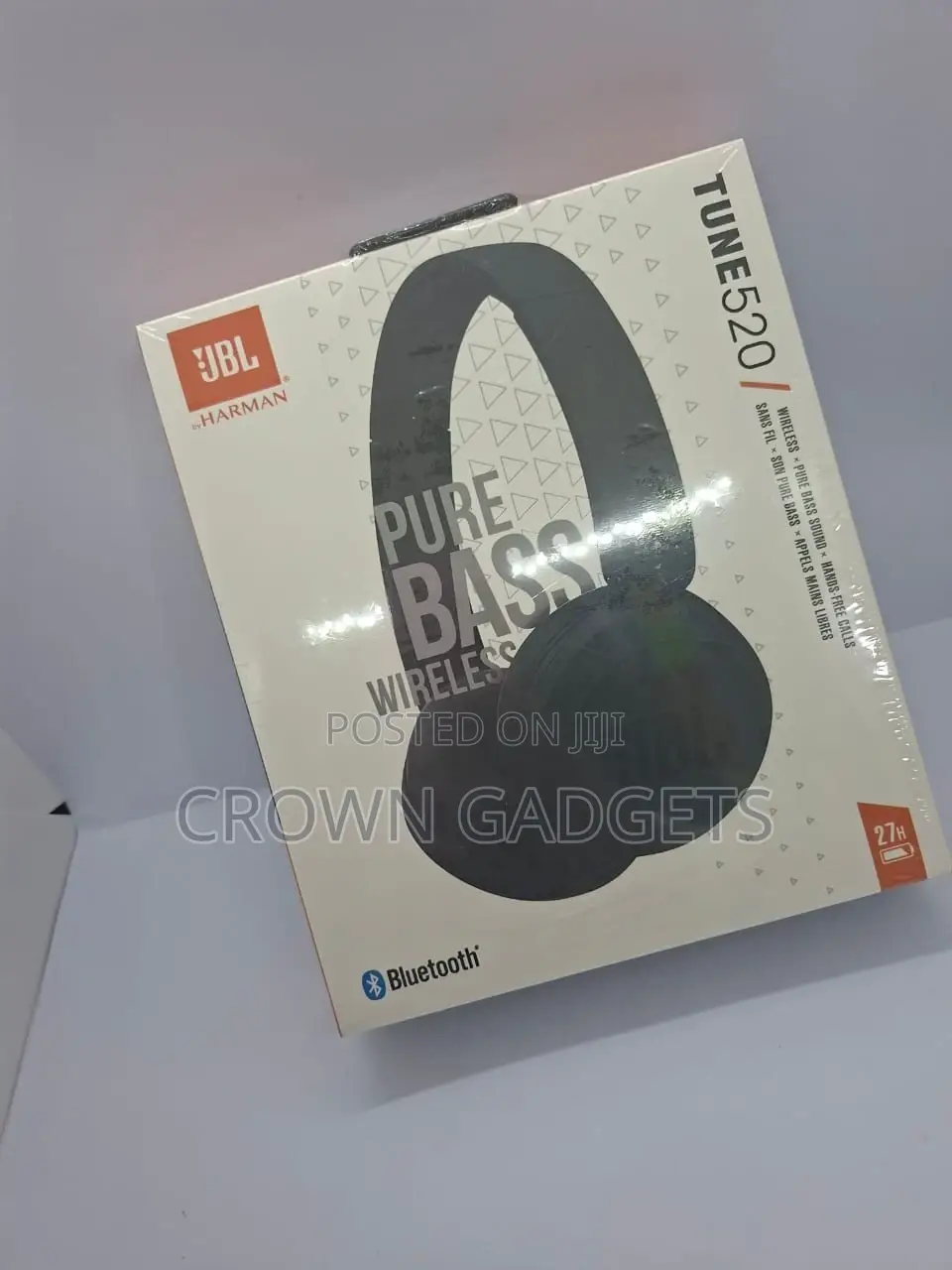 JBL Pure Bass 520bt – Bluetooth Headphones for Music