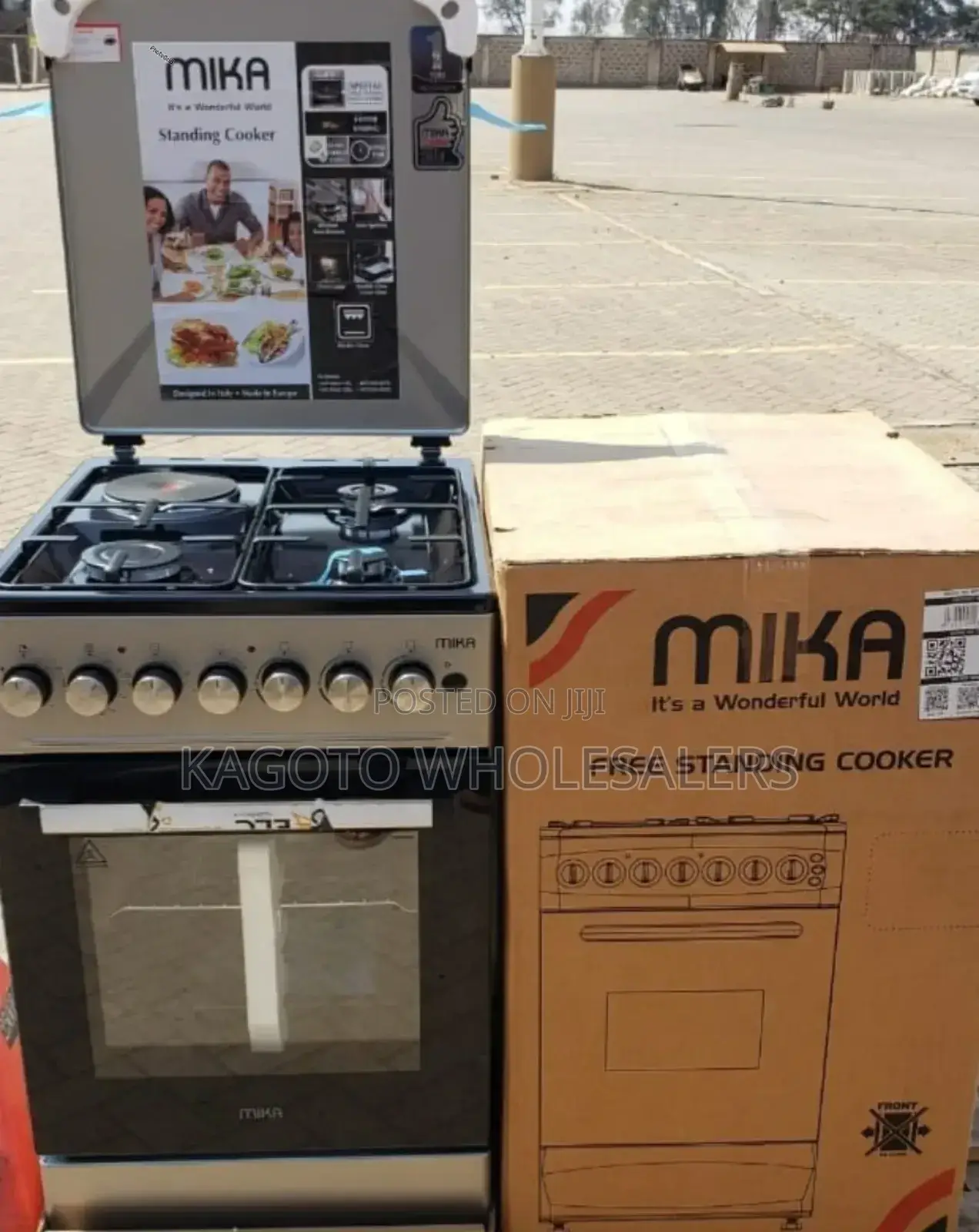 Auto-Ignition 3+1mika Gas Cooker/