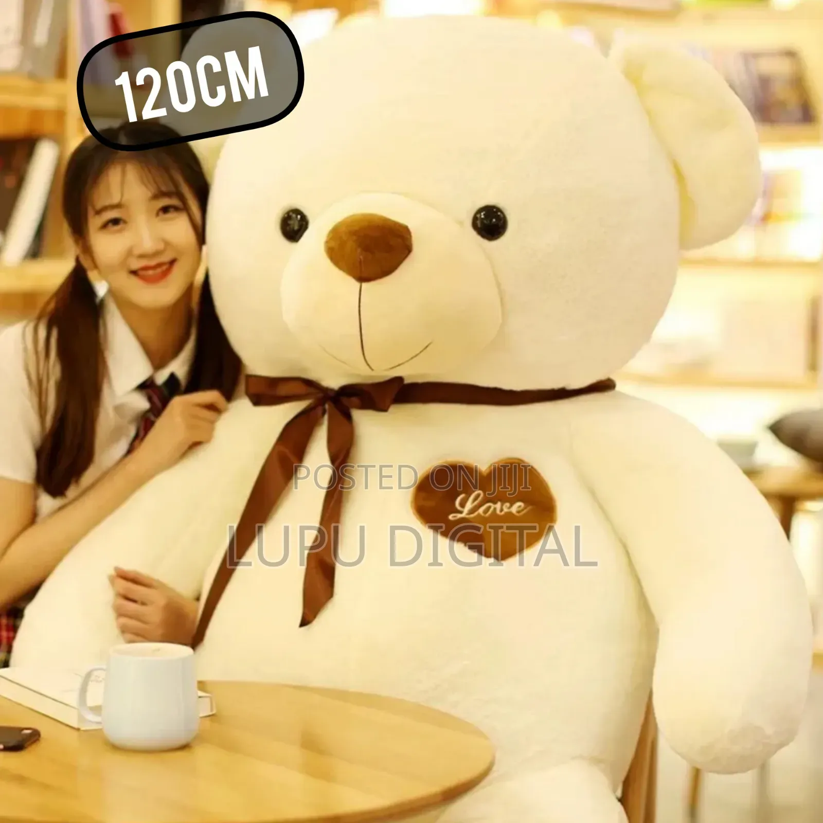 120cm Giant Teddy Bears Brown White And