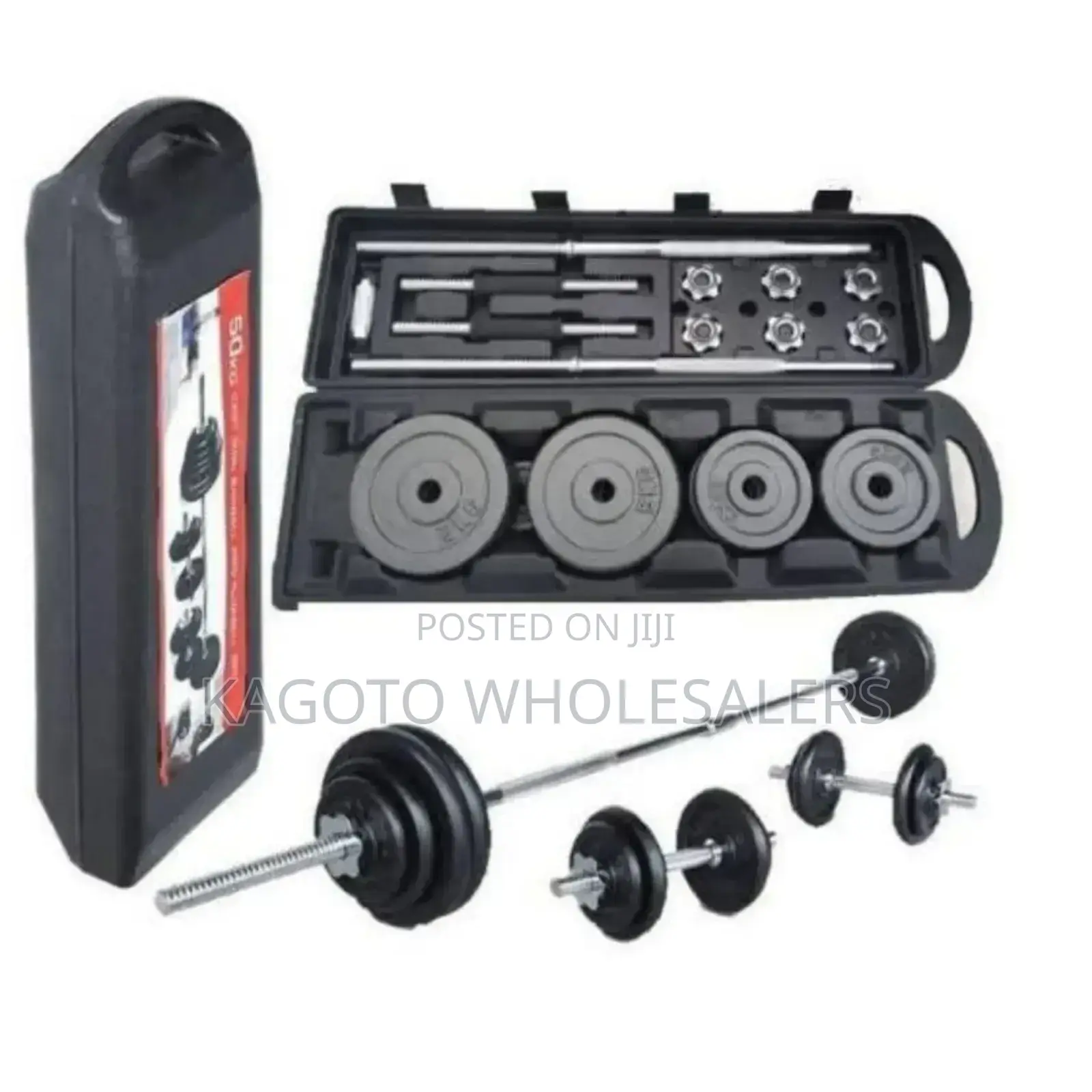 50 KGS Dumbbells With a Case