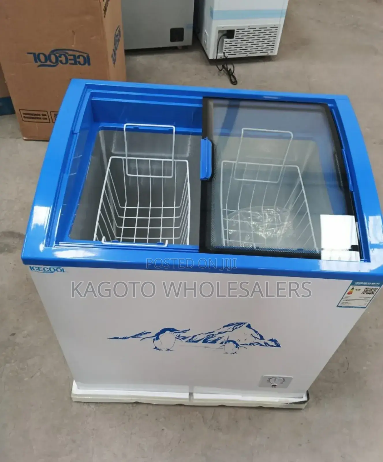 Icecool 159 Litres Display Deep Freezer E159
