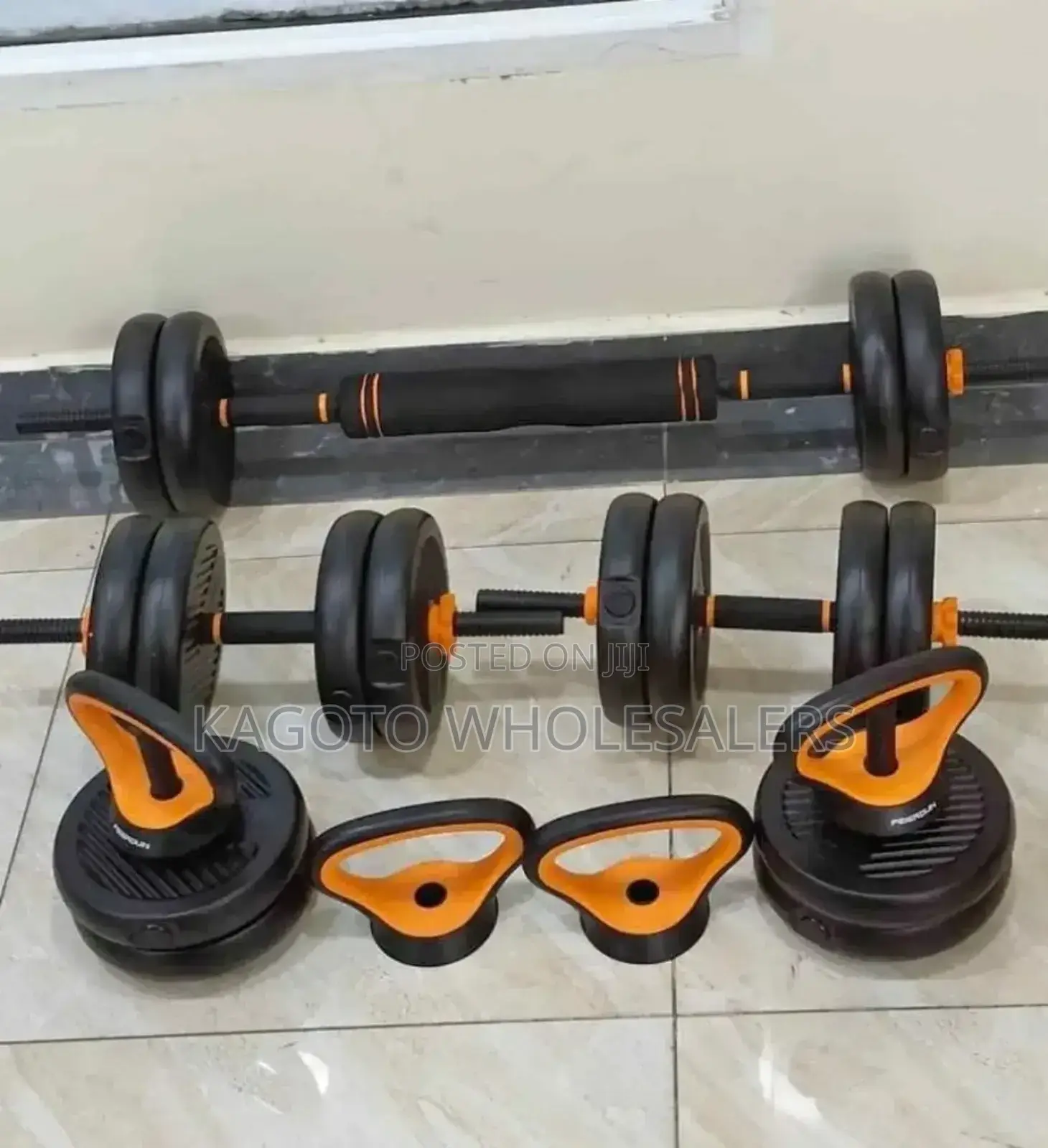 30kg Dumbell Set 6 in 1