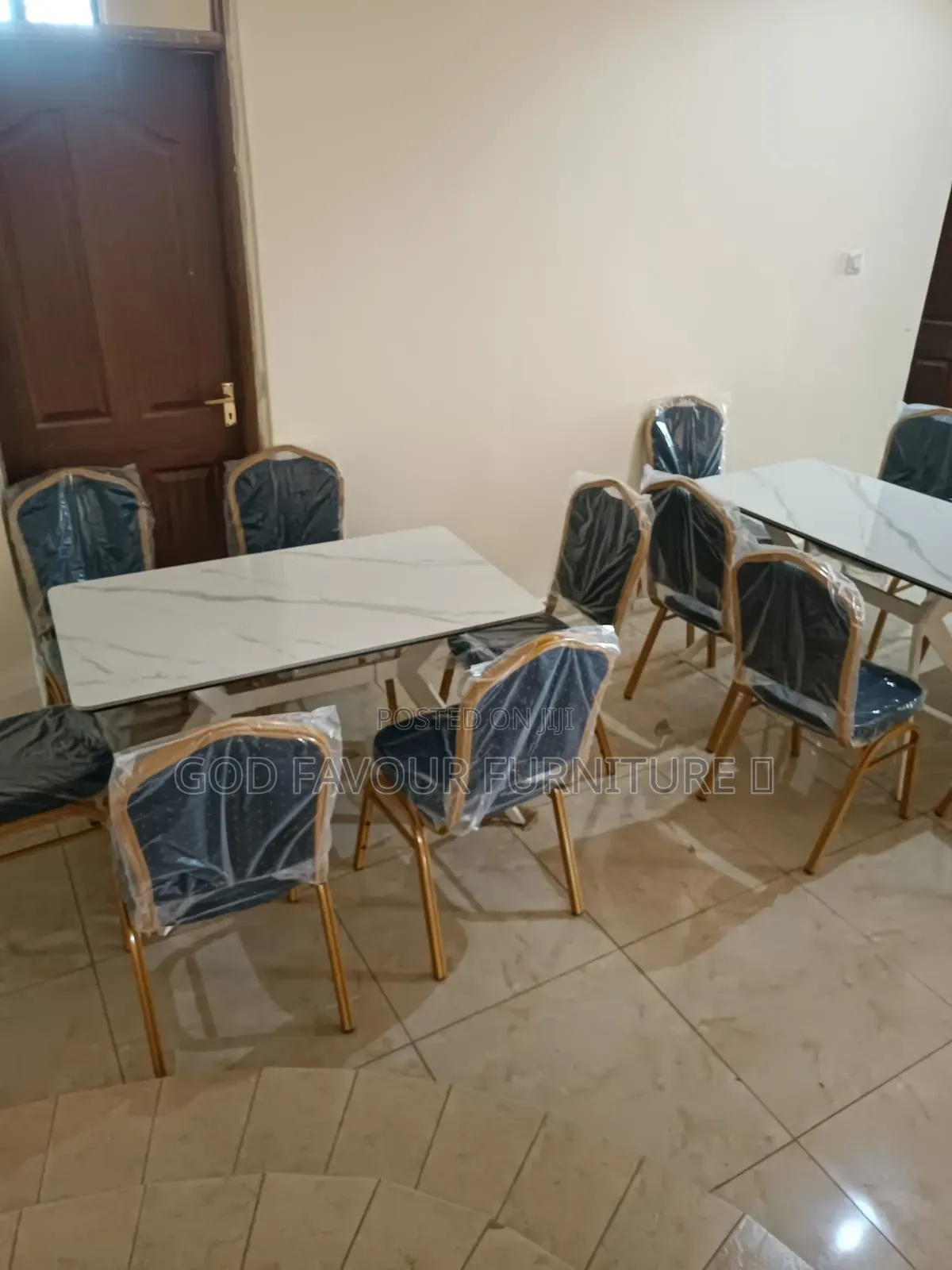 Unique Design Dining Table/Hotel Table With 6 Chairs Tfx4
