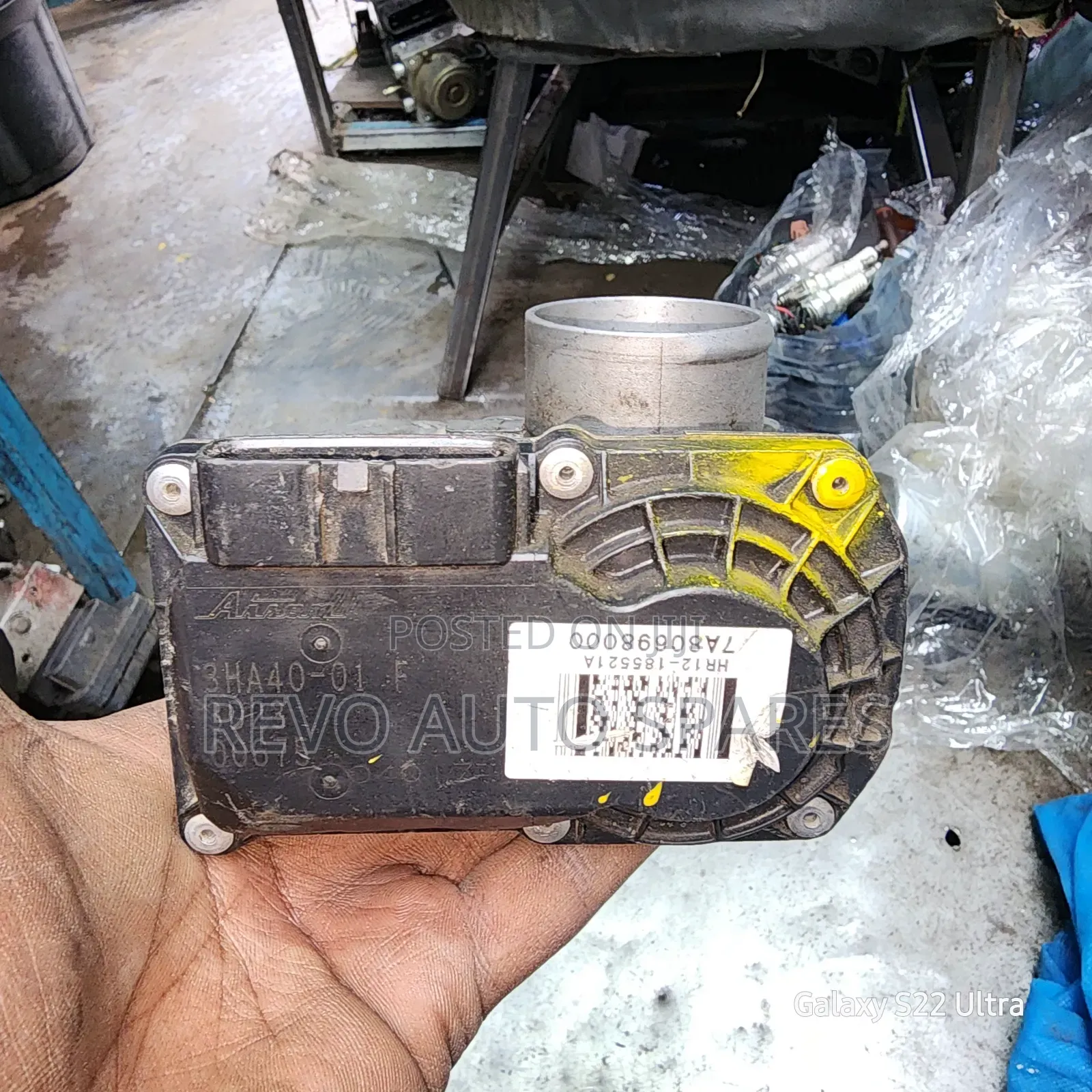 H12 Turbo Throttle Body Note March