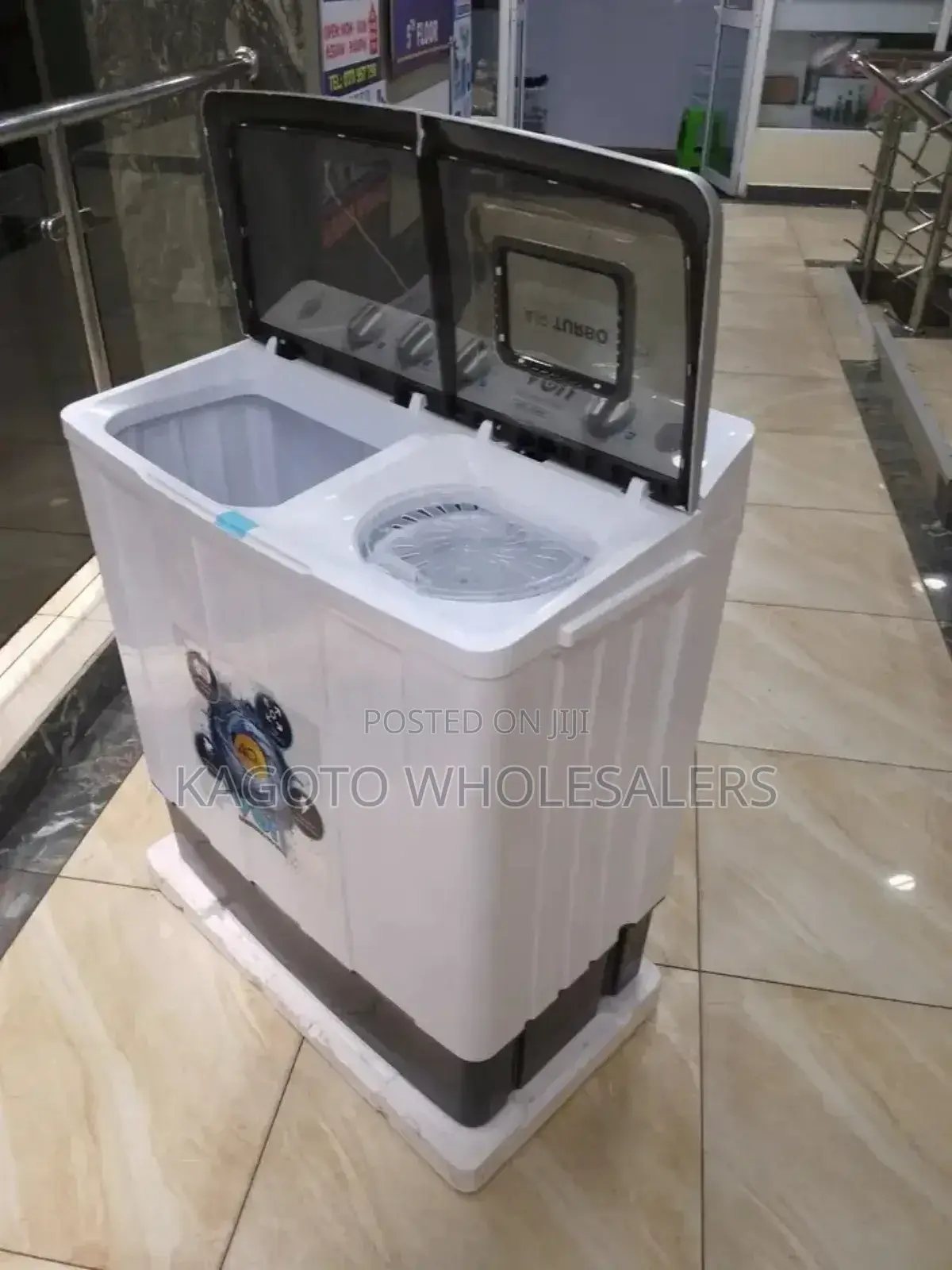 Von 10kgs Twin Tub Washing Machine Semi Automatic