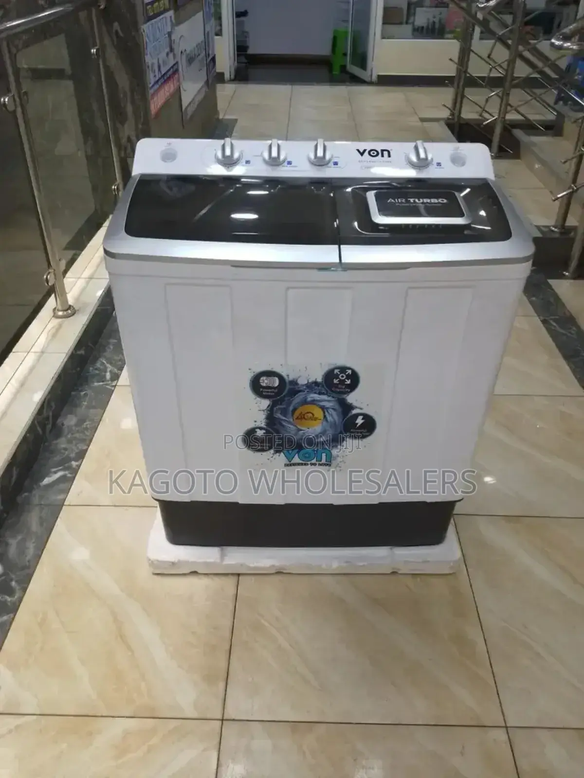 Semi Automatic Von Washing Machine