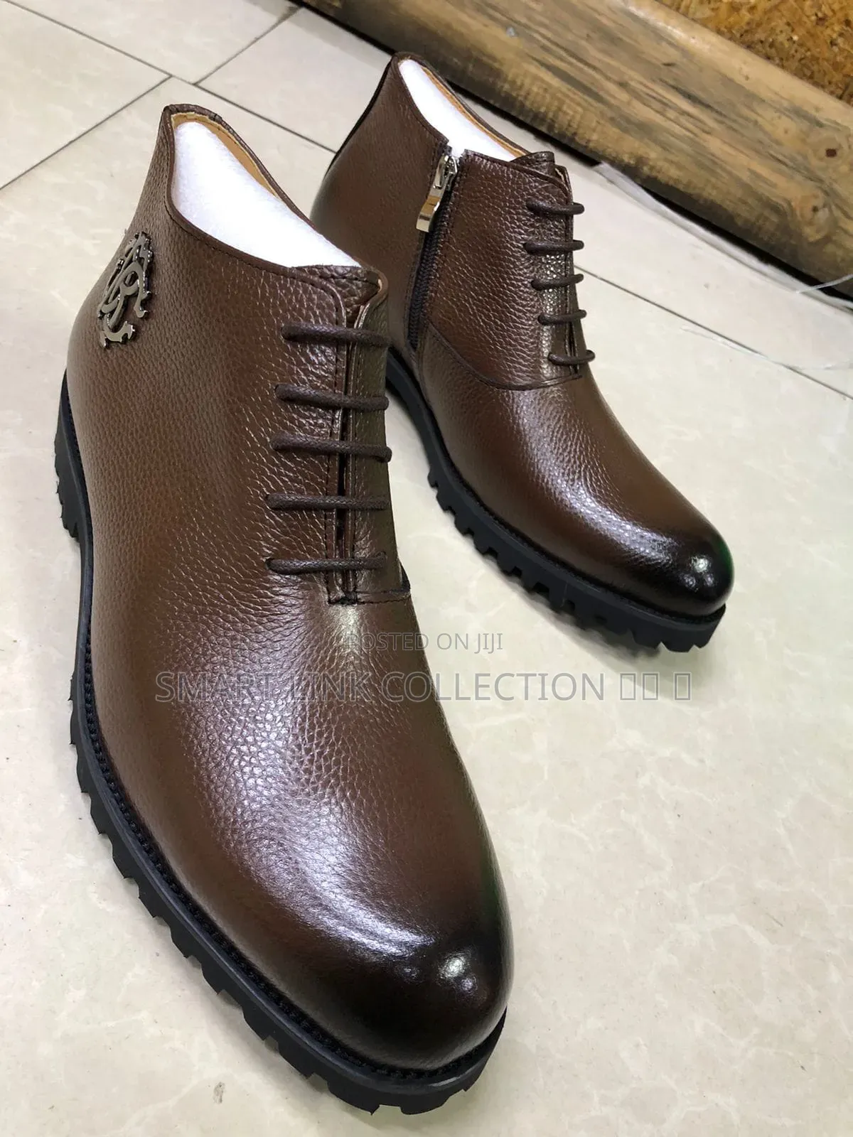 Roberto Cavalli Leather Boots