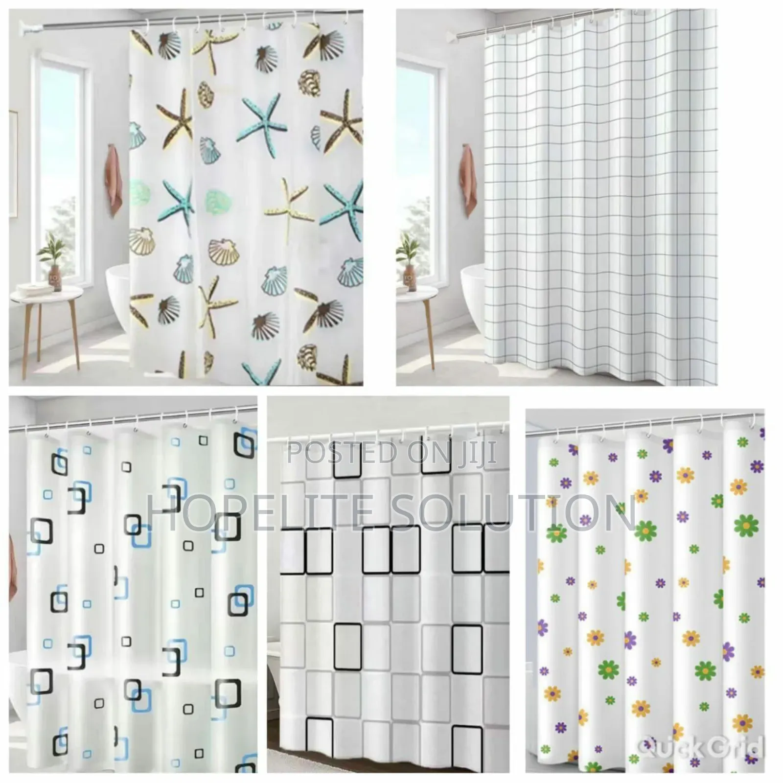 Shower Curtain Available