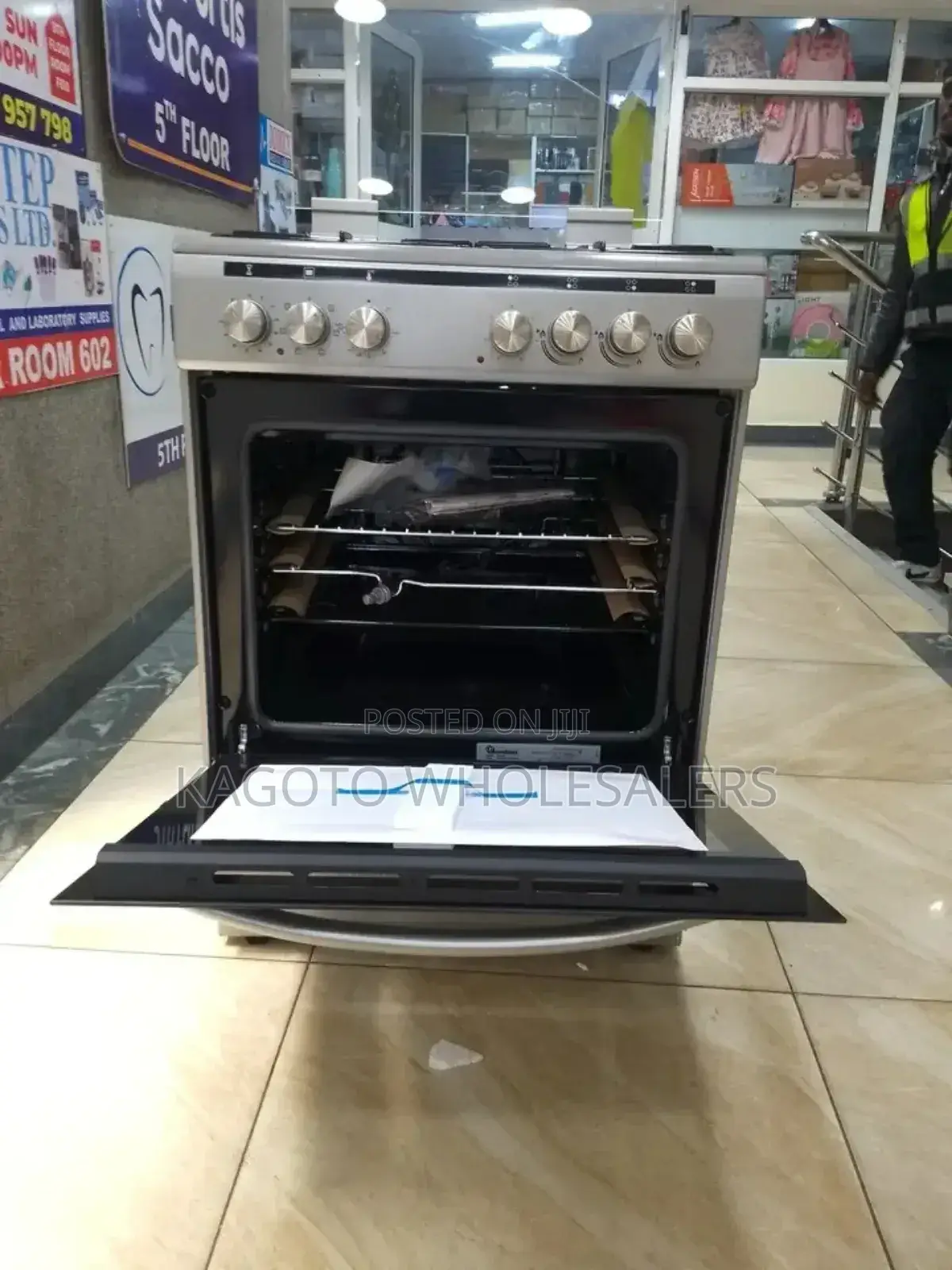 Ramtons 60 by 60 With Electric Oven Gas Cooker