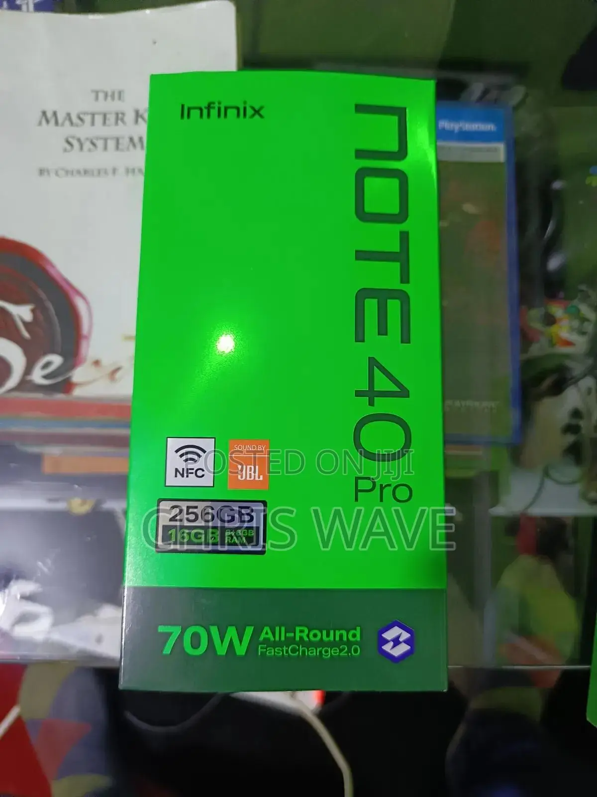 New Infinix Note 40 Pro 256 GB Gold