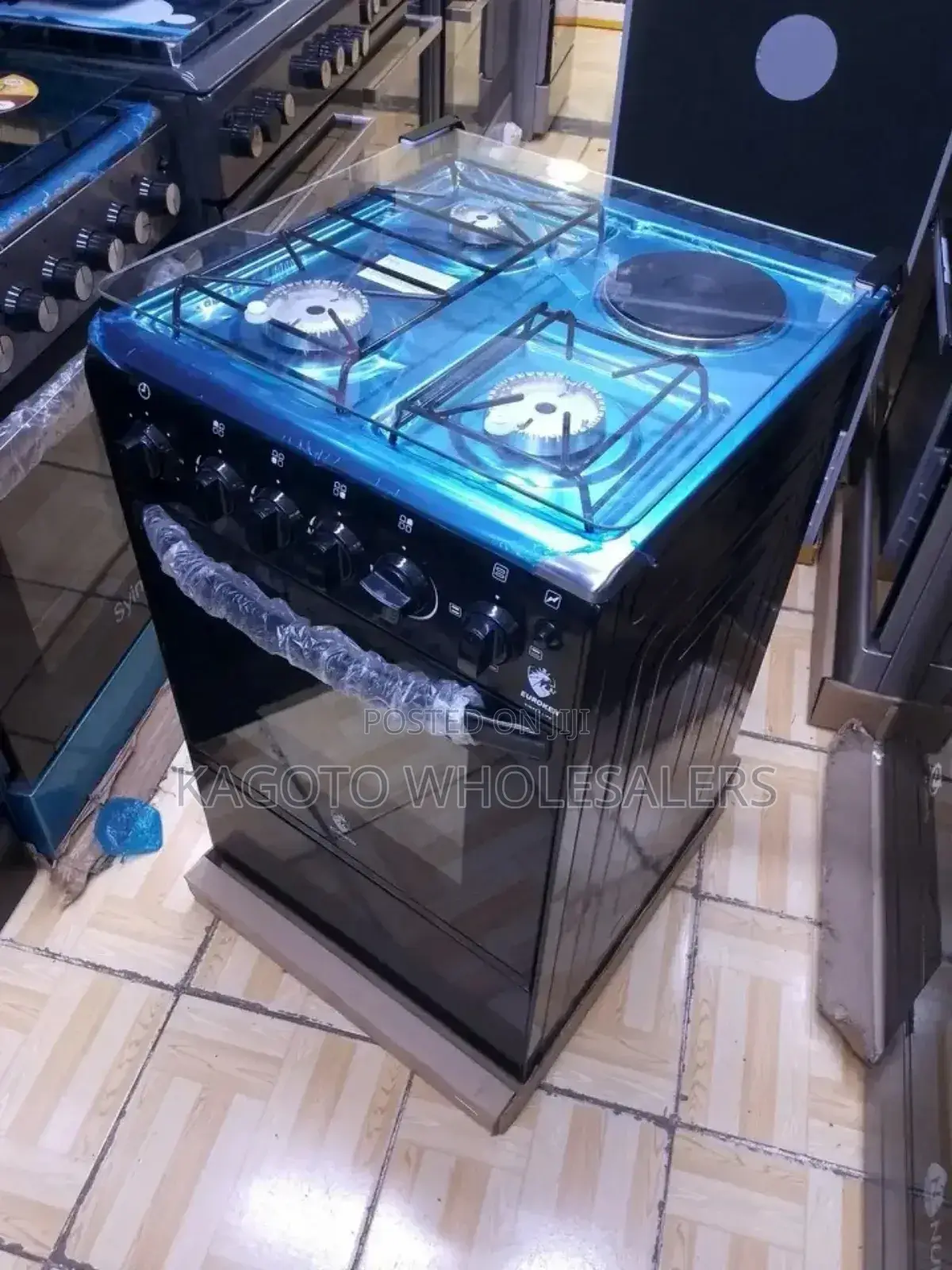 Auto-Ignition 3+1 Gas Cooker Euroken