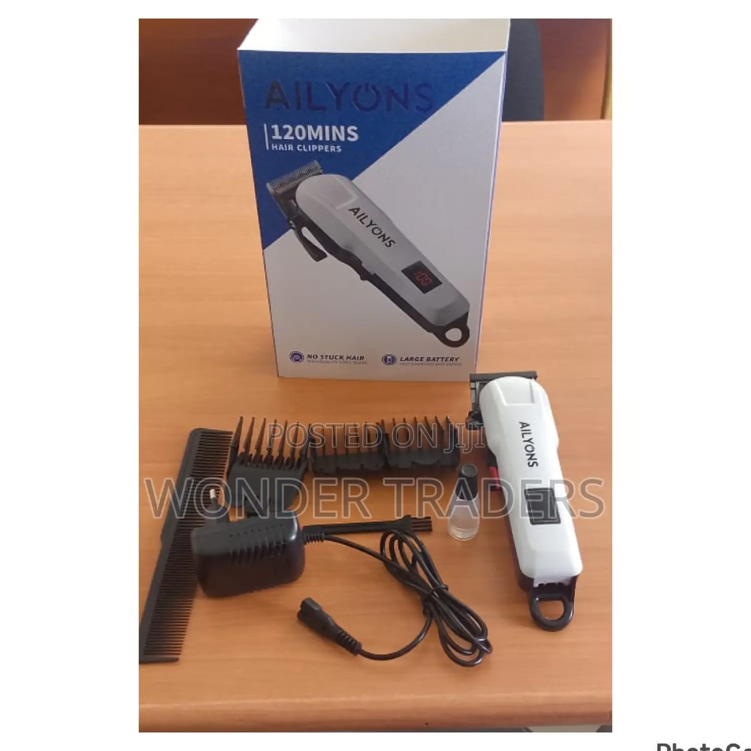 Ailyons Hair Clipper Rechargeabe Shaver