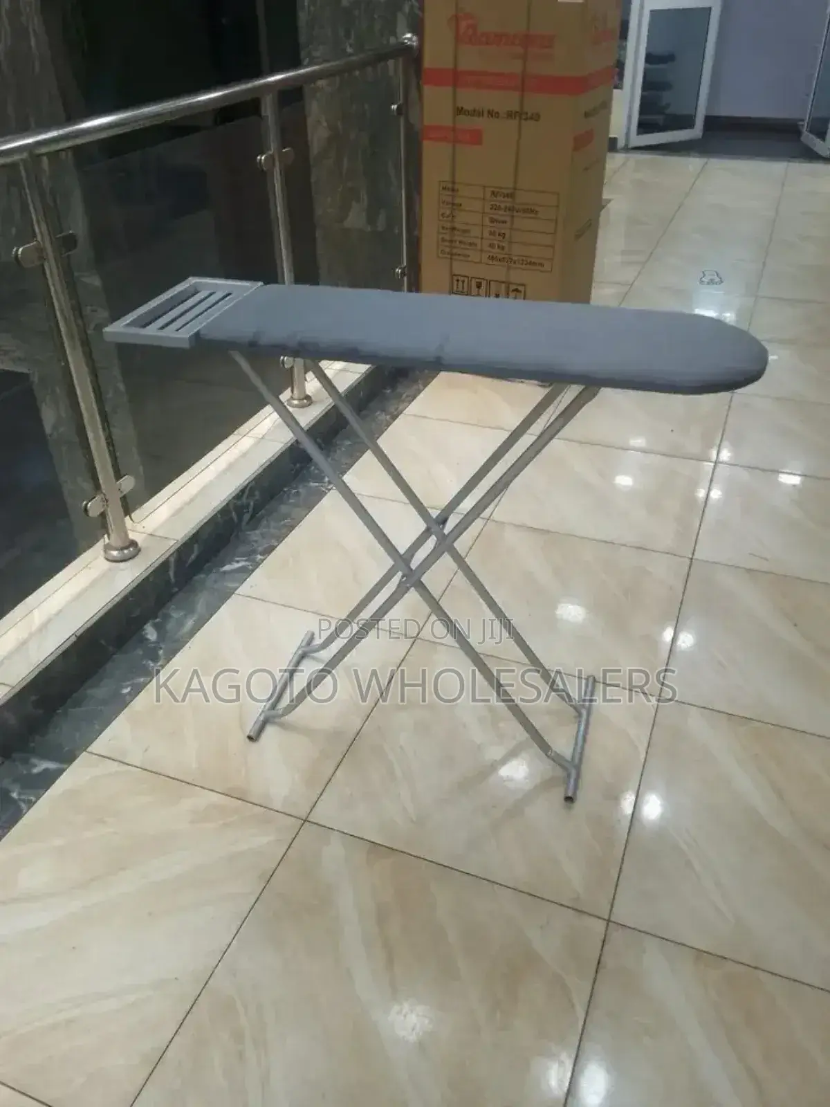 Portable Metallic Ironing Board