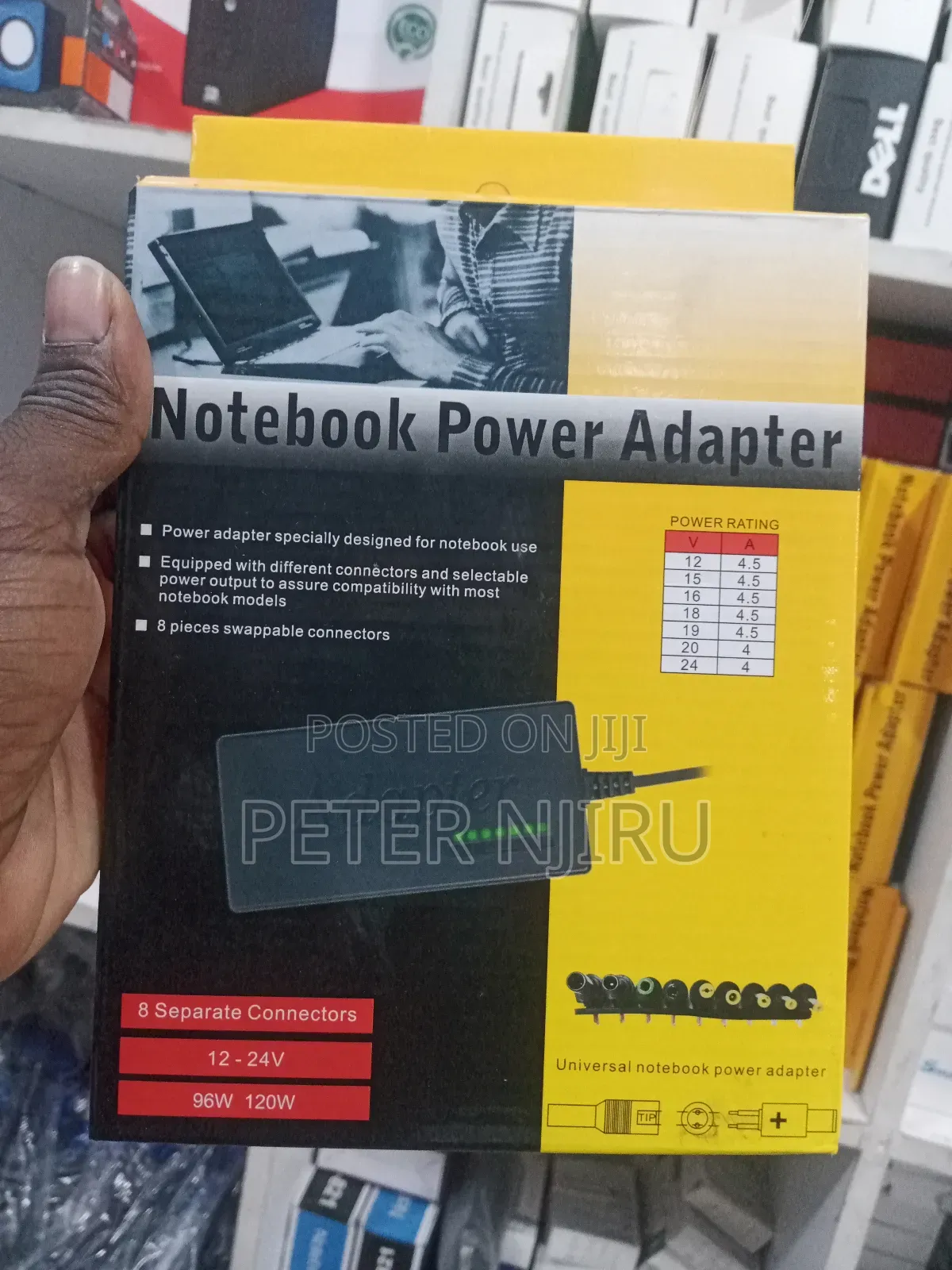 Notebook Power Adapter With 8 Tips Universal Laptop Adapter
