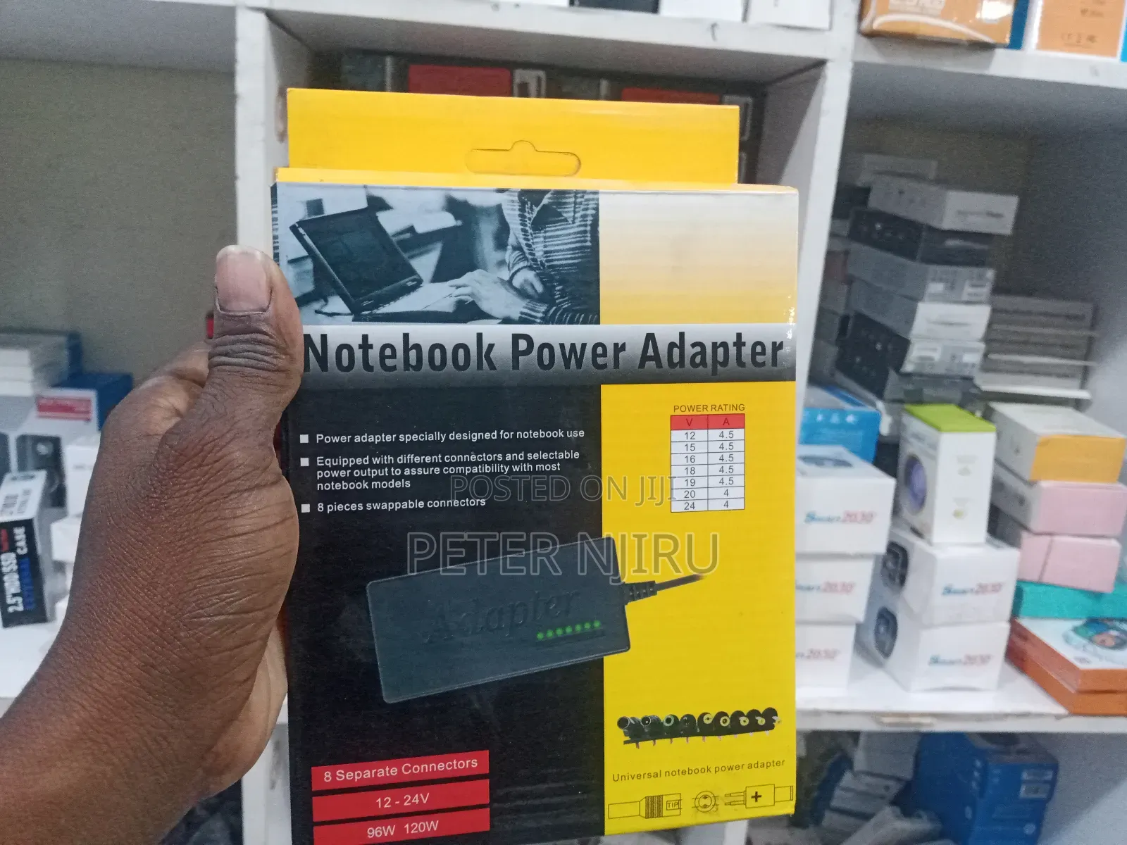 Notebook Power Adapter With 8 Tips Universal Laptop Adapter