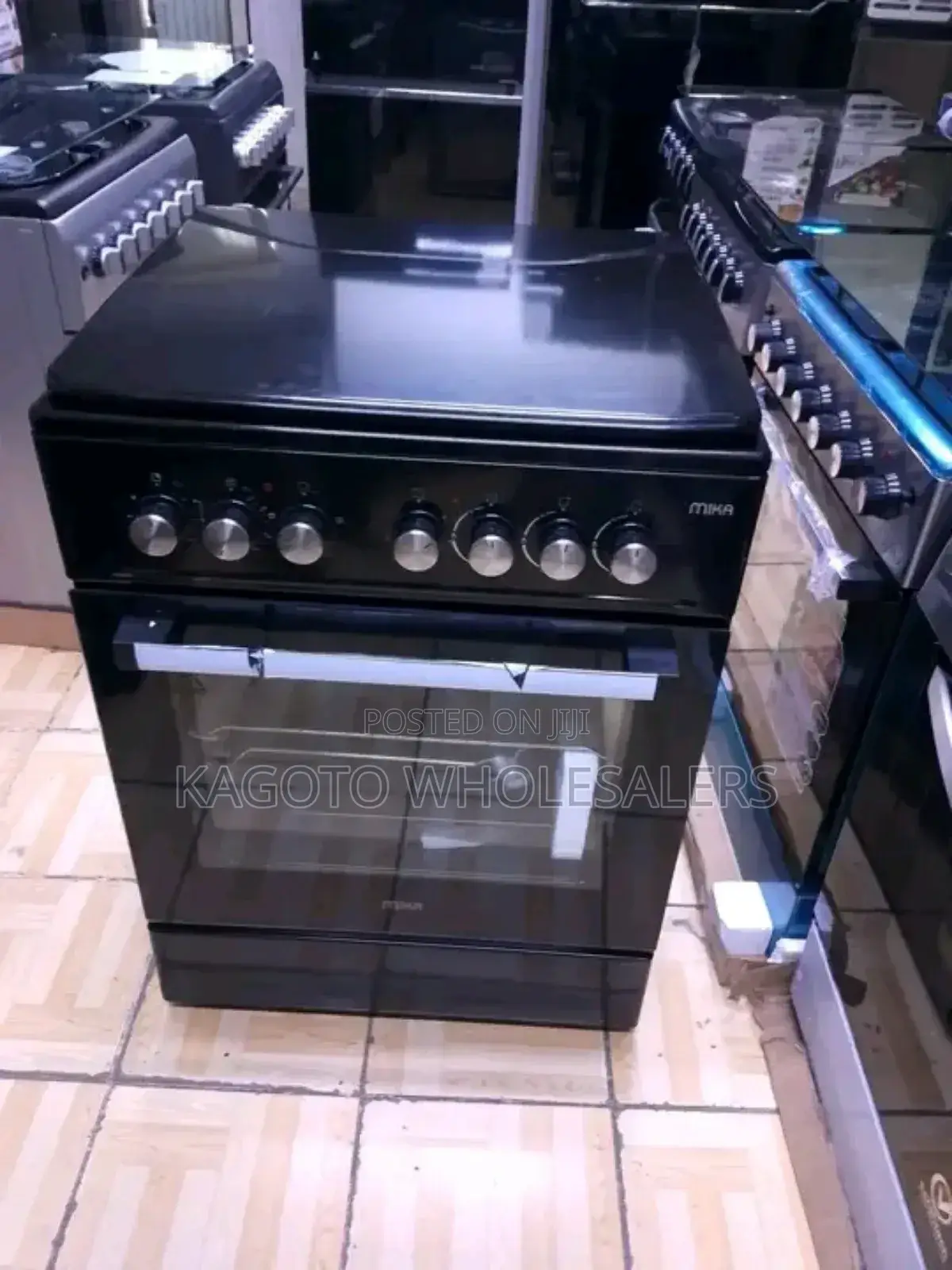 Mika 60 by 60 3+1 With Electric Oven Gas Cooker