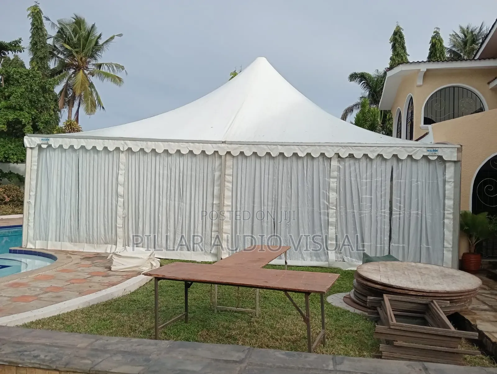 We Do Set Up for Tents Tables Seat/Chairs on Time