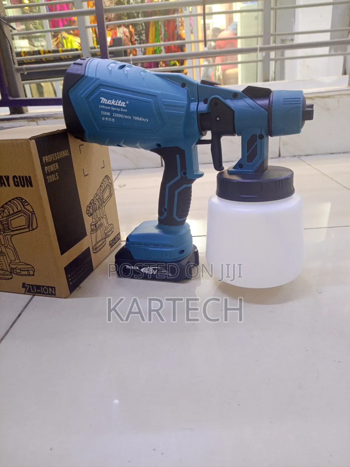 Makita Cordless Portable Spray Paint Gun