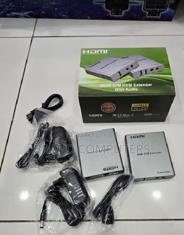 Hdmi 60m KVM Extender With Audio Over Cat 6 KVM Quality 60m