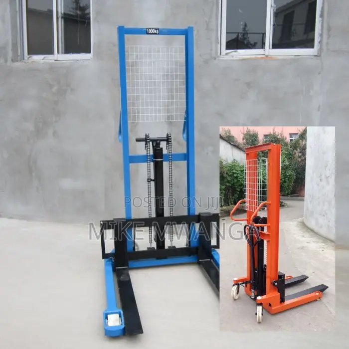 Heavy Duty Manual Hand Stacker Forklift