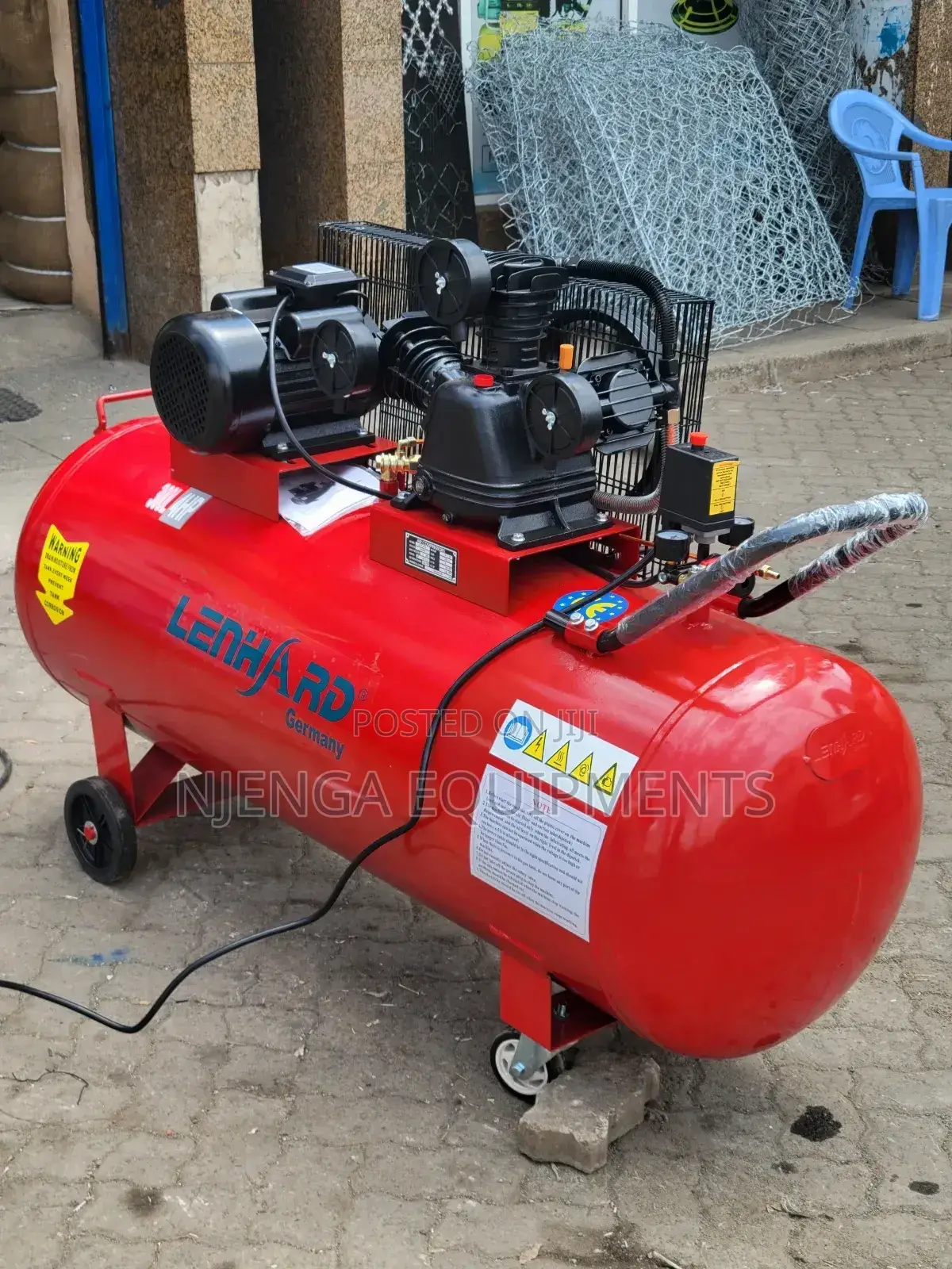 300l Air Compressor 4hp Electric Motor