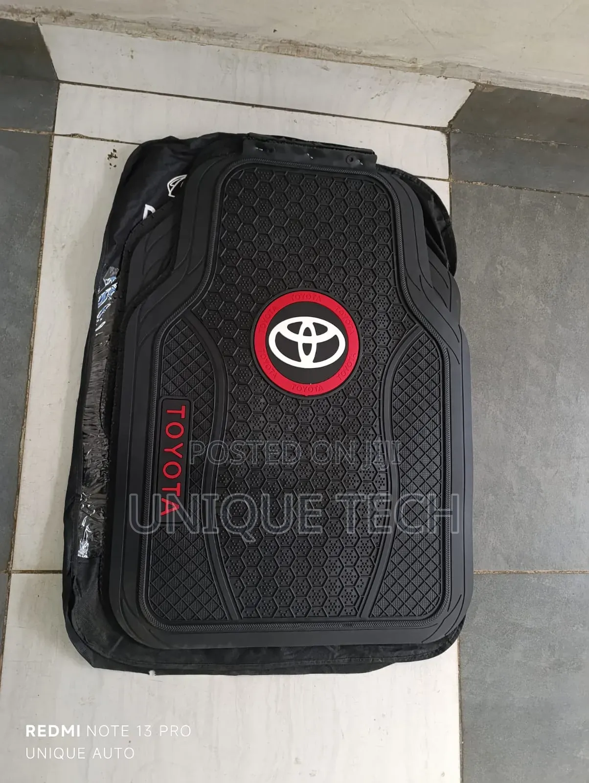 Toyota Rubber Mat 5pcs / Heavy Duty Floor Set