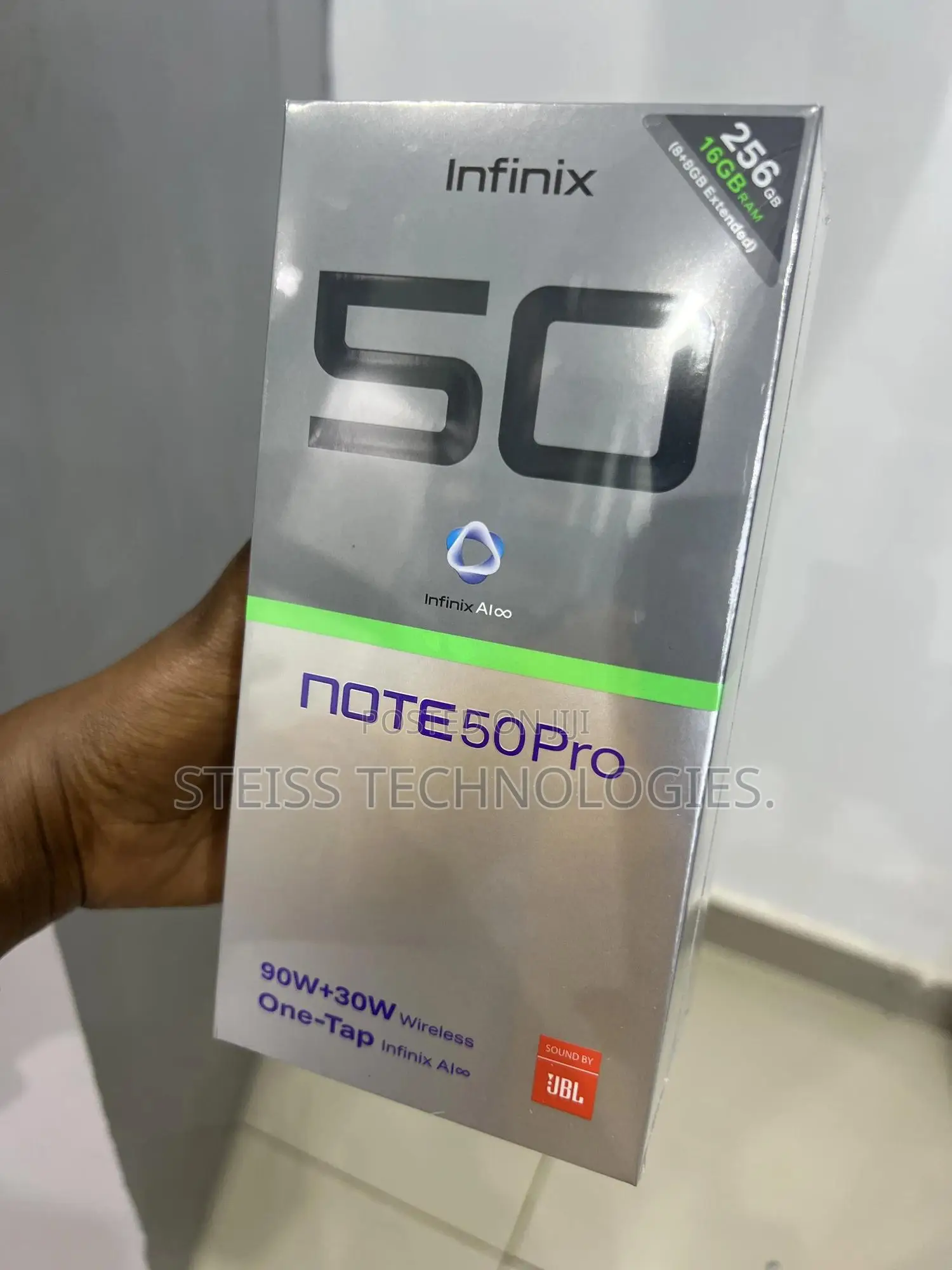 New Infinix Note 50 Pro 256 GB Black