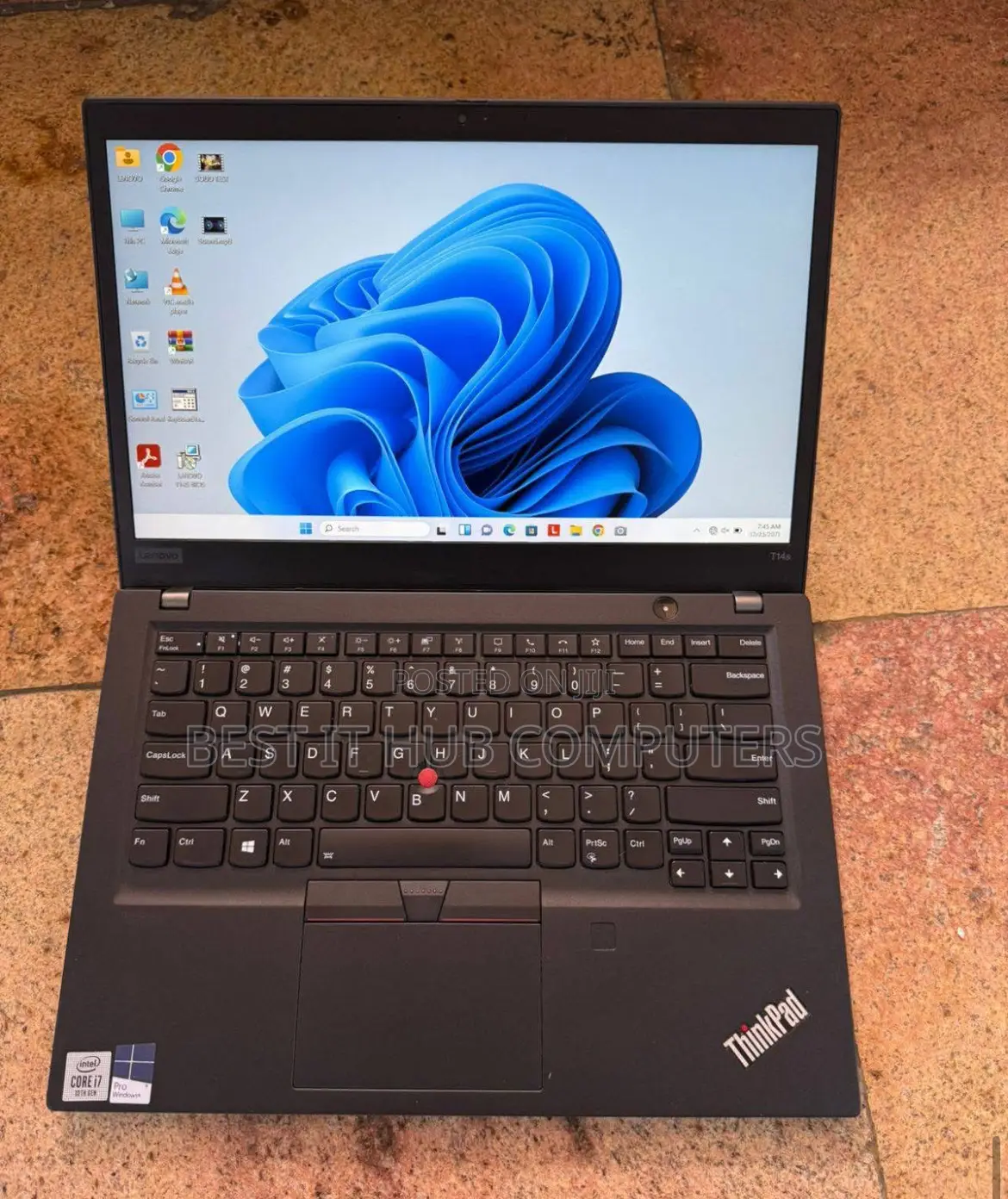 Laptop Lenovo Thinkpad T14s Gen 2 16GB Intel Core I7 SSD 256GB
