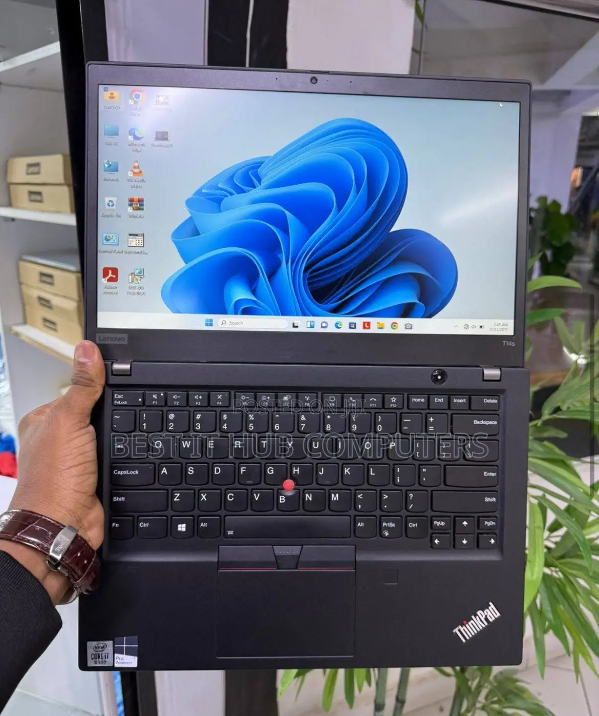 Laptop Lenovo Thinkpad T14s Gen 2 16GB Intel Core I7 SSD 256GB