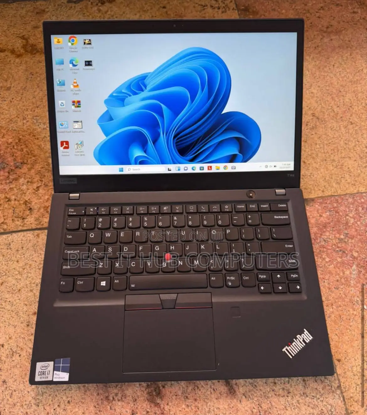 Laptop Lenovo Thinkpad T14s Gen 2 16GB Intel Core I7 SSD 256GB