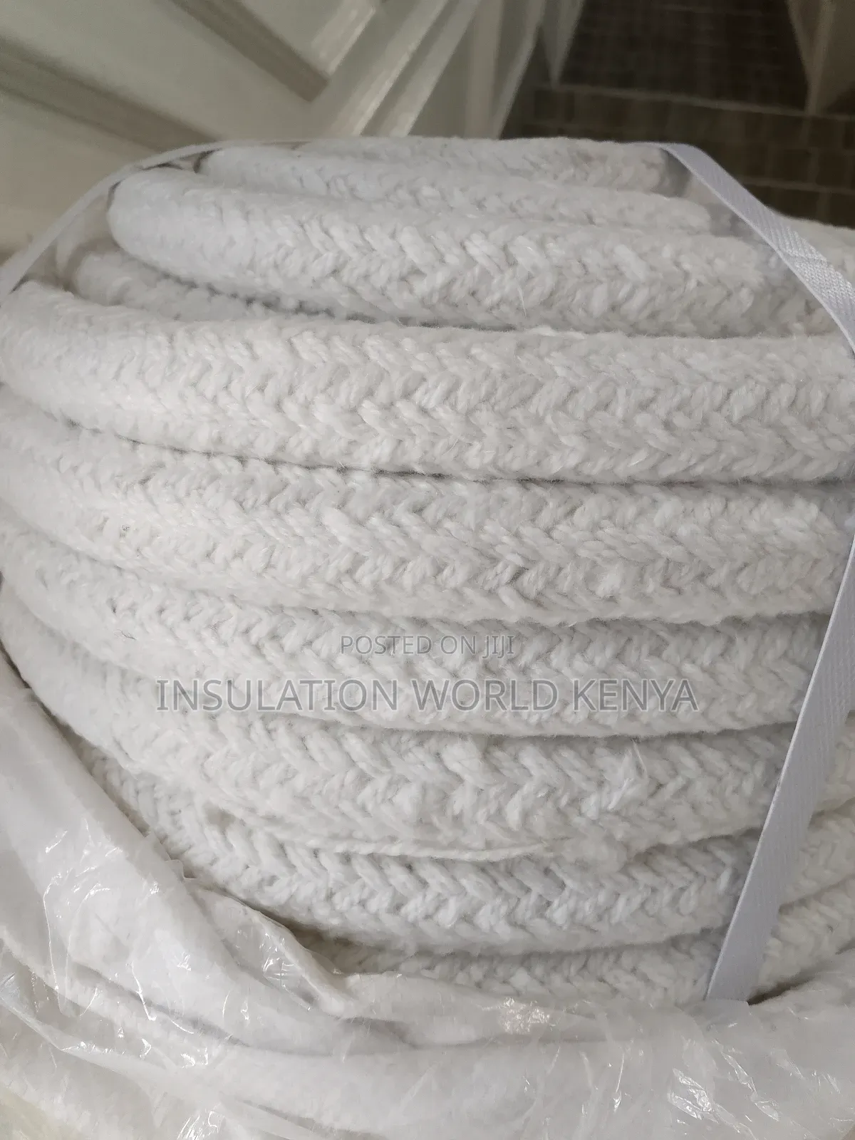 Ceramic Fiber Round Rope 25mm Diameter (P Mtr) Non-Asbestos