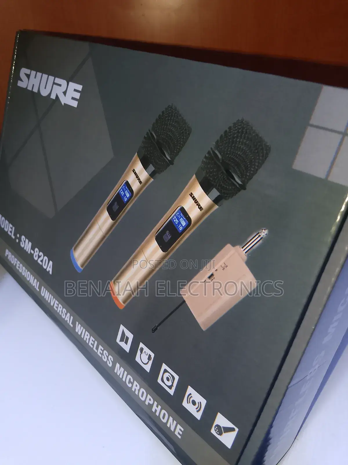 Shure Microphone Sm-820a Model,For Quality Reliable Sound