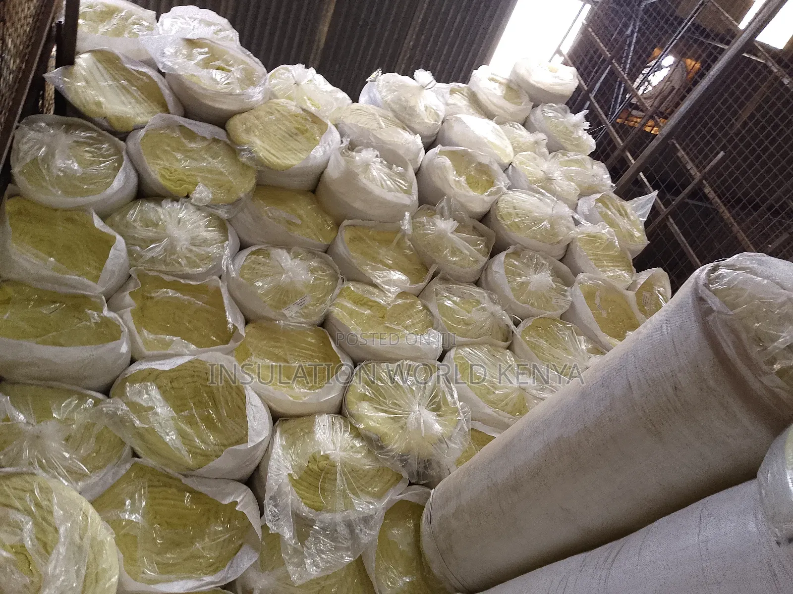 Fiberglass Insulation Roll – 10m X 1.2m X 100mm (24kg/M3)